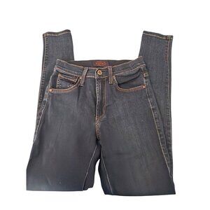 James Jeans High Class Skinny Dark Wash Jeans Made In USA Pockets Size 24
